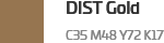 DIST 컬러 골드